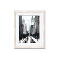 Picture of Snowy New York  _GroupedProduct_Rectangle_Portrait_Framed_Matted_