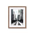 Picture of Snowy New York  _GroupedProduct_Rectangle_Portrait_Framed_Matted_