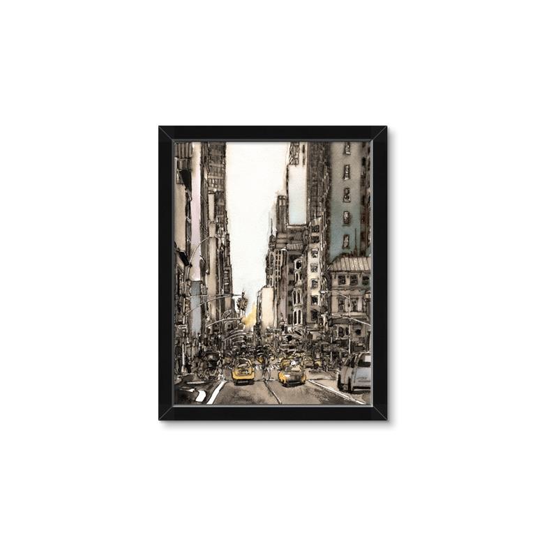 Picture of City Life  _GroupedProduct_Rectangle_Portrait_Framed_Matted_