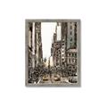 Picture of City Life  _GroupedProduct_Rectangle_Portrait_Framed_Matted_