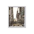 Picture of City Life  _GroupedProduct_Rectangle_Portrait_Framed_Matted_