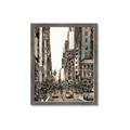 Picture of City Life  _GroupedProduct_Rectangle_Portrait_Framed_Matted_