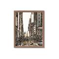 Picture of City Life  _GroupedProduct_Rectangle_Portrait_Framed_Matted_