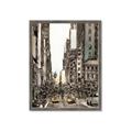 Picture of City Life  _GroupedProduct_Rectangle_Portrait_Framed_Matted_
