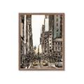 Picture of City Life  _GroupedProduct_Rectangle_Portrait_Framed_Matted_