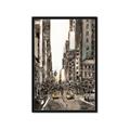 Picture of City Life  _GroupedProduct_Rectangle_Portrait_Framed_Matted_