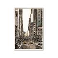 Picture of City Life  _GroupedProduct_Rectangle_Portrait_Framed_Matted_