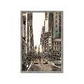 Picture of City Life  _GroupedProduct_Rectangle_Portrait_Framed_Matted_