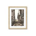 Picture of City Life  _GroupedProduct_Rectangle_Portrait_Framed_Matted_