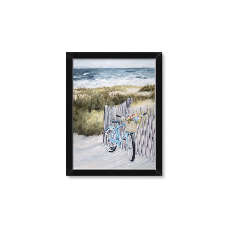 Picture of Biked to the Beach  _GroupedProduct_Rectangle_Portrait_Framed_Matted_