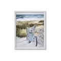 Picture of Biked to the Beach  _GroupedProduct_Rectangle_Portrait_Framed_Matted_