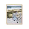 Picture of Biked to the Beach  _GroupedProduct_Rectangle_Portrait_Framed_Matted_