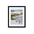 Picture of Biked to the Beach  _GroupedProduct_Rectangle_Portrait_Framed_Matted_