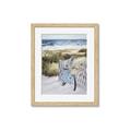 Picture of Biked to the Beach  _GroupedProduct_Rectangle_Portrait_Framed_Matted_
