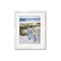 Picture of Biked to the Beach  _GroupedProduct_Rectangle_Portrait_Framed_Matted_