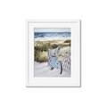 Picture of Biked to the Beach  _GroupedProduct_Rectangle_Portrait_Framed_Matted_