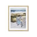 Picture of Biked to the Beach  _GroupedProduct_Rectangle_Portrait_Framed_Matted_