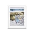 Picture of Biked to the Beach  _GroupedProduct_Rectangle_Portrait_Framed_Matted_