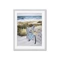 Picture of Biked to the Beach  _GroupedProduct_Rectangle_Portrait_Framed_Matted_