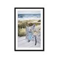 Picture of Biked to the Beach  _GroupedProduct_Rectangle_Portrait_Framed_Matted_