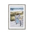 Picture of Biked to the Beach  _GroupedProduct_Rectangle_Portrait_Framed_Matted_