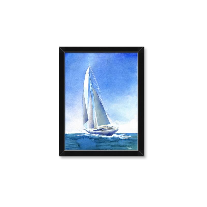 Picture of Sailing I  _GroupedProduct_Rectangle_Portrait_Framed_Matted_