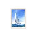 Picture of Sailing I  _GroupedProduct_Rectangle_Portrait_Framed_Matted_
