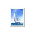 Picture of Sailing I  _GroupedProduct_Rectangle_Portrait_Framed_Matted_