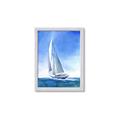 Picture of Sailing I  _GroupedProduct_Rectangle_Portrait_Framed_Matted_
