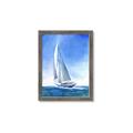 Picture of Sailing I  _GroupedProduct_Rectangle_Portrait_Framed_Matted_
