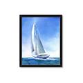 Picture of Sailing I  _GroupedProduct_Rectangle_Portrait_Framed_Matted_
