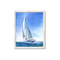 Picture of Sailing I  _GroupedProduct_Rectangle_Portrait_Framed_Matted_