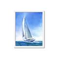 Picture of Sailing I  _GroupedProduct_Rectangle_Portrait_Framed_Matted_
