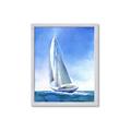 Picture of Sailing I  _GroupedProduct_Rectangle_Portrait_Framed_Matted_