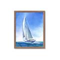 Picture of Sailing I  _GroupedProduct_Rectangle_Portrait_Framed_Matted_