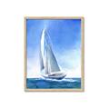Picture of Sailing I  _GroupedProduct_Rectangle_Portrait_Framed_Matted_