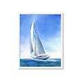 Picture of Sailing I  _GroupedProduct_Rectangle_Portrait_Framed_Matted_