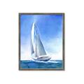 Picture of Sailing I  _GroupedProduct_Rectangle_Portrait_Framed_Matted_
