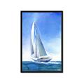 Picture of Sailing I  _GroupedProduct_Rectangle_Portrait_Framed_Matted_