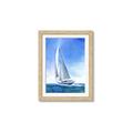 Picture of Sailing I  _GroupedProduct_Rectangle_Portrait_Framed_Matted_