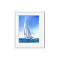 Picture of Sailing I  _GroupedProduct_Rectangle_Portrait_Framed_Matted_