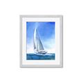 Picture of Sailing I  _GroupedProduct_Rectangle_Portrait_Framed_Matted_