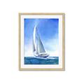 Picture of Sailing I  _GroupedProduct_Rectangle_Portrait_Framed_Matted_