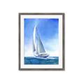 Picture of Sailing I  _GroupedProduct_Rectangle_Portrait_Framed_Matted_