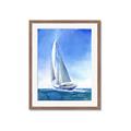 Picture of Sailing I  _GroupedProduct_Rectangle_Portrait_Framed_Matted_