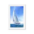 Picture of Sailing I  _GroupedProduct_Rectangle_Portrait_Framed_Matted_