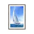 Picture of Sailing I  _GroupedProduct_Rectangle_Portrait_Framed_Matted_