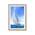 Picture of Sailing I  _GroupedProduct_Rectangle_Portrait_Framed_Matted_