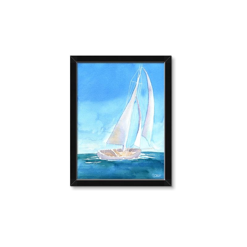 Picture of Sailing III  _GroupedProduct_Rectangle_Portrait_Framed_Matted_