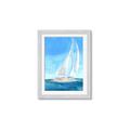 Picture of Sailing III  _GroupedProduct_Rectangle_Portrait_Framed_Matted_